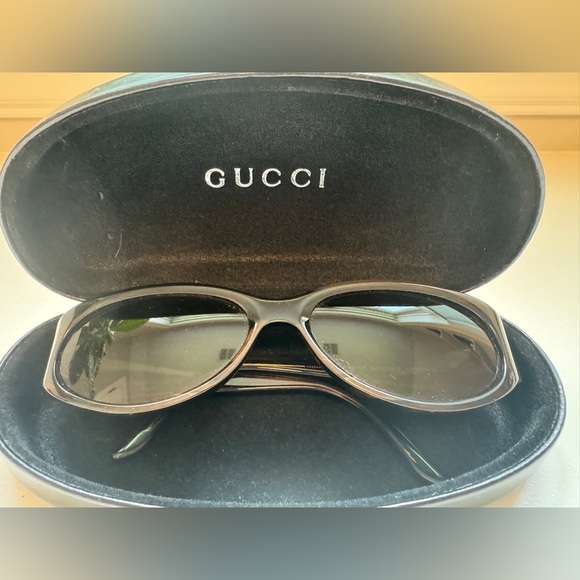 Vintage Gucci sunglasses Brown gg 2528/s ad6 - Picture 6 of 10